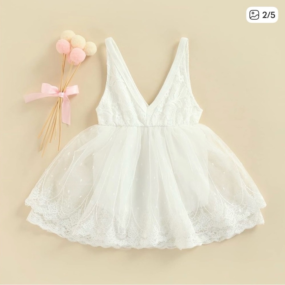 Girls Lace Tutu Dress